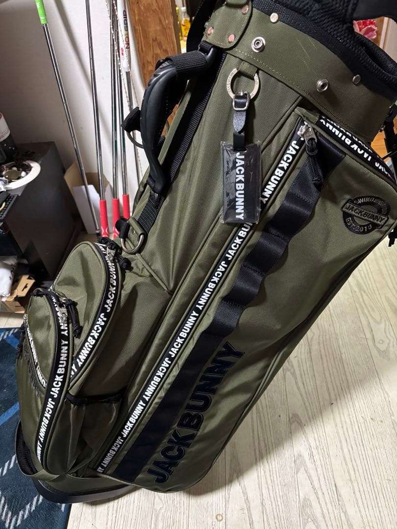 美品❕JACK BUNNY キャディバッグ オリーブ