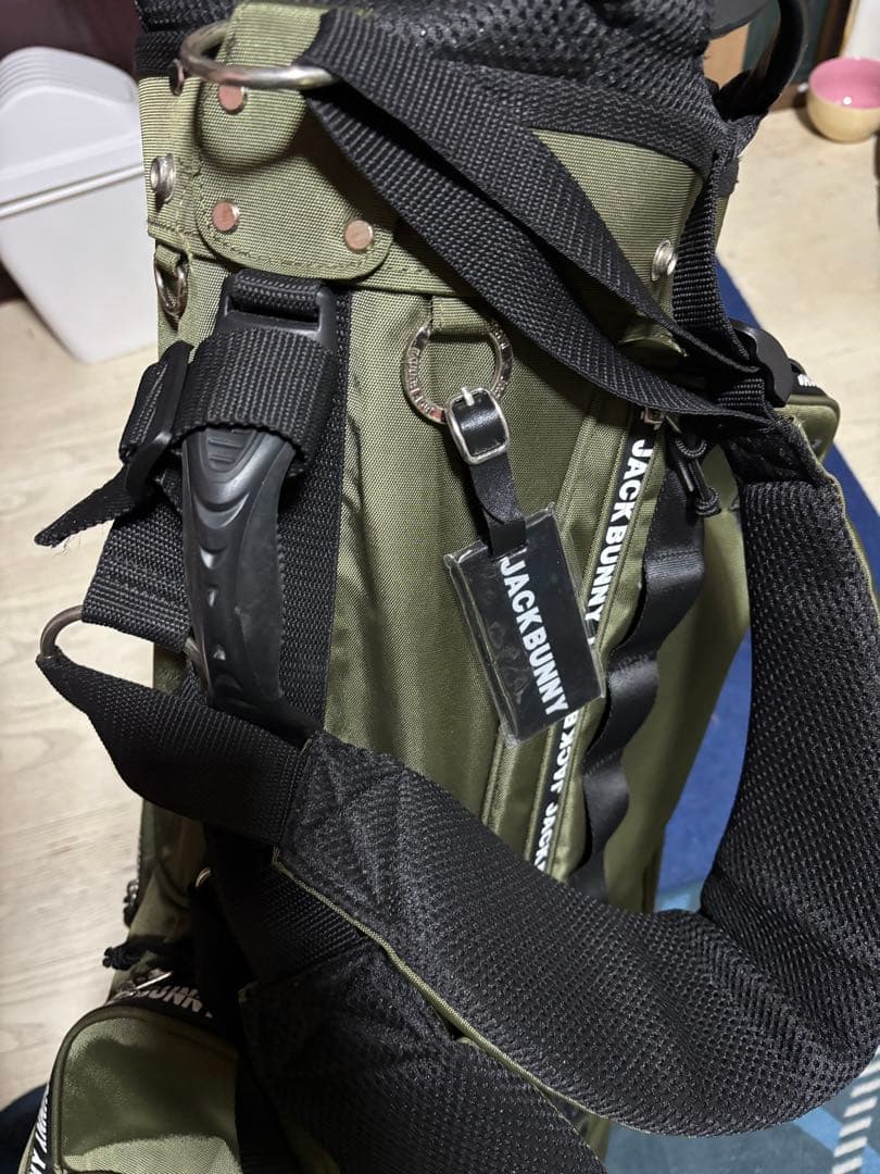 美品❕JACK BUNNY キャディバッグ オリーブ