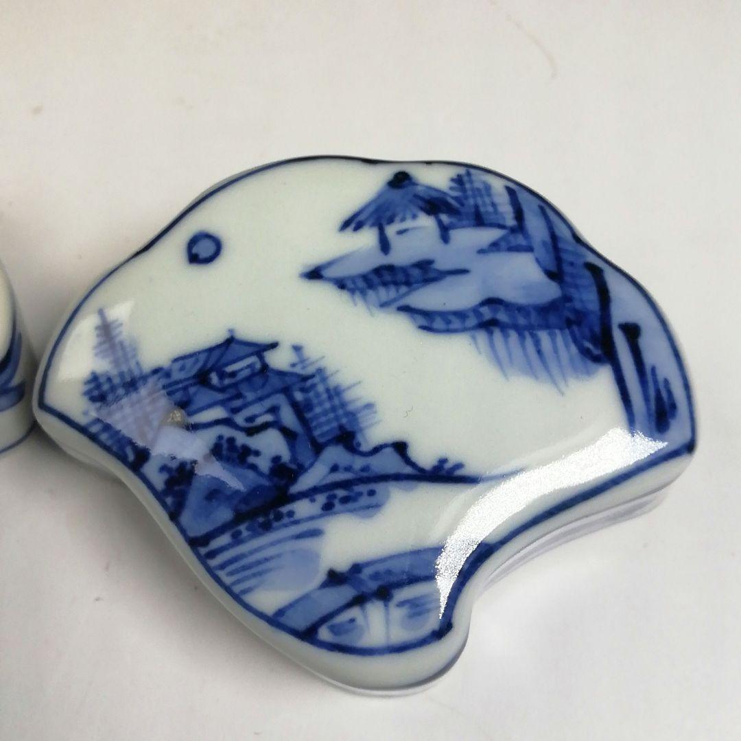 Ｗ１２　香合　『銀杏　香合』『高野昭阿弥 造』　共箱　茶道具