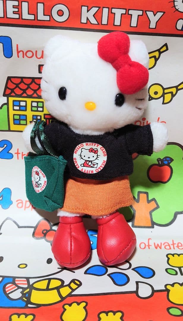 ミ*ク様 サンリオ　ハローキティクラブ　ボールチェーン付きマスコット　レア物