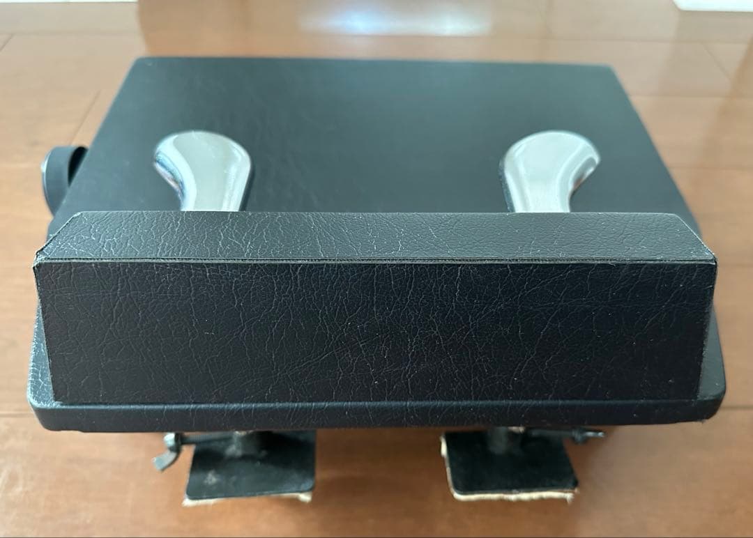 ムツミ ピアノ足台M-60 取説付き+吉澤 ピアノ補助ペダル用バッグ　セット