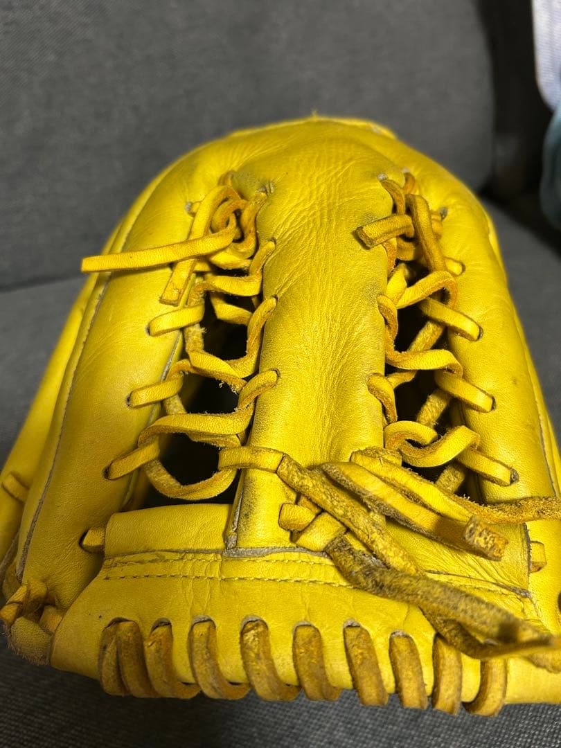 タマザワ 両手投げ 軟式グローブ TG-WH20イエロー 左右 TAMAZAWA