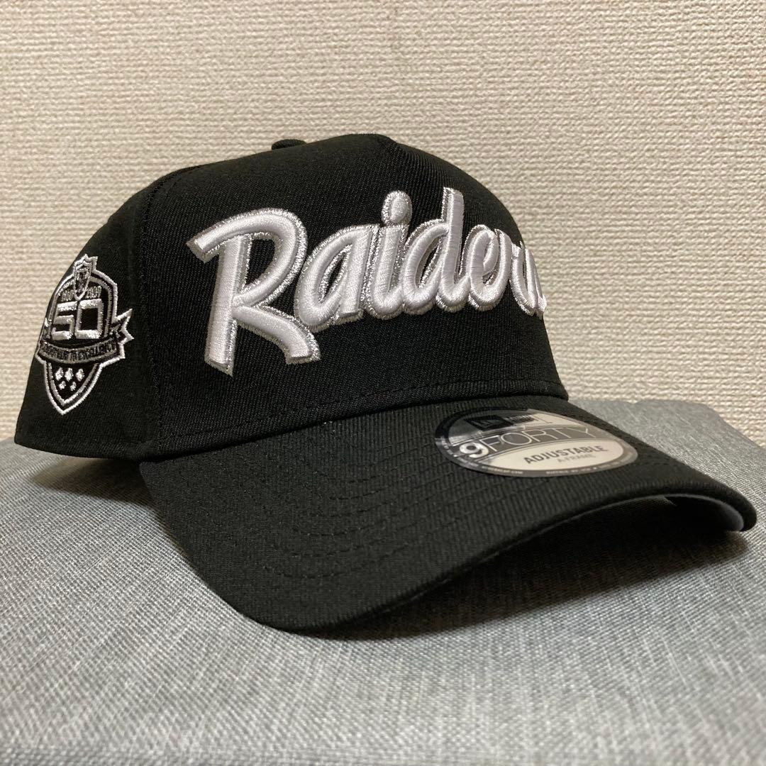 【海外限定】ニューエラ 9FORTY Aフレーム ラスベガスレイダース ブラック