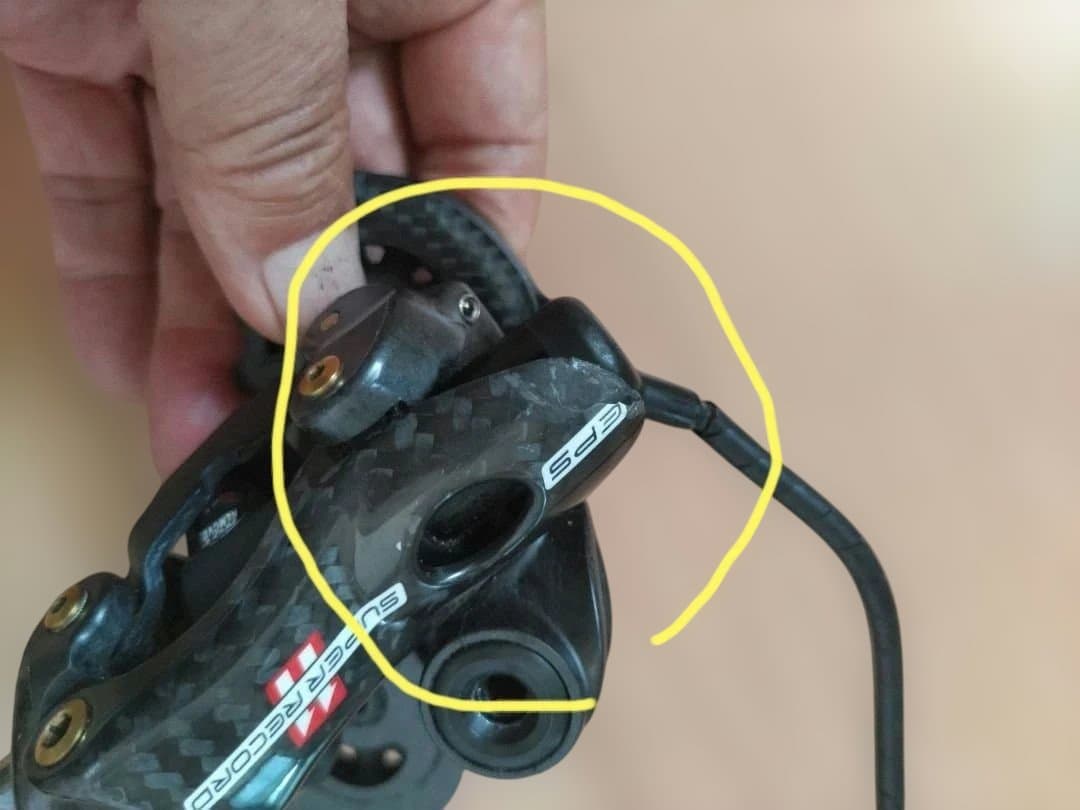 カンパニョーロ スーパーレコード EPS グループセット (クランク除く)