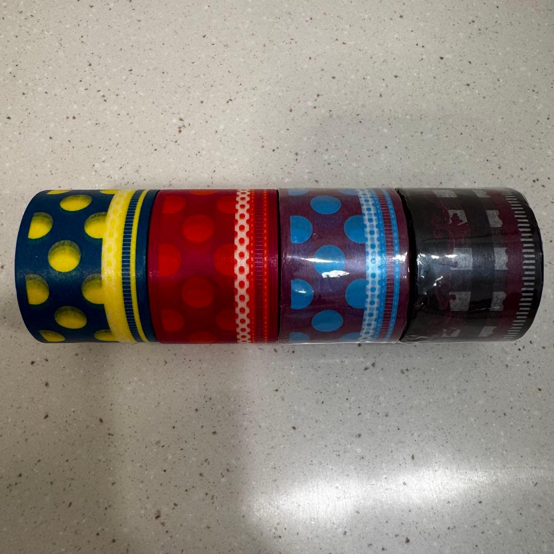 MARK'Sマークス マスキングテープ 廃盤マステ ドットリボン チェックリボン