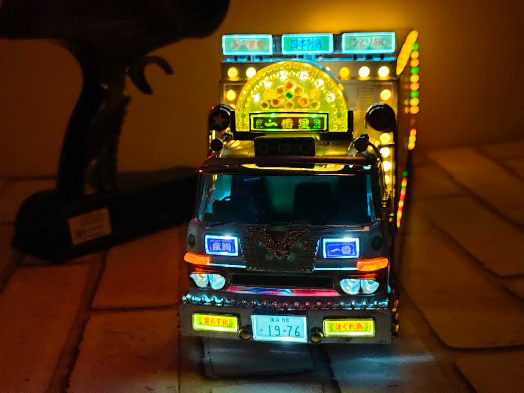 人気アイテム！スカイネット　 トラック野郎 一番星　2.4G仕様ラジコン　動作品