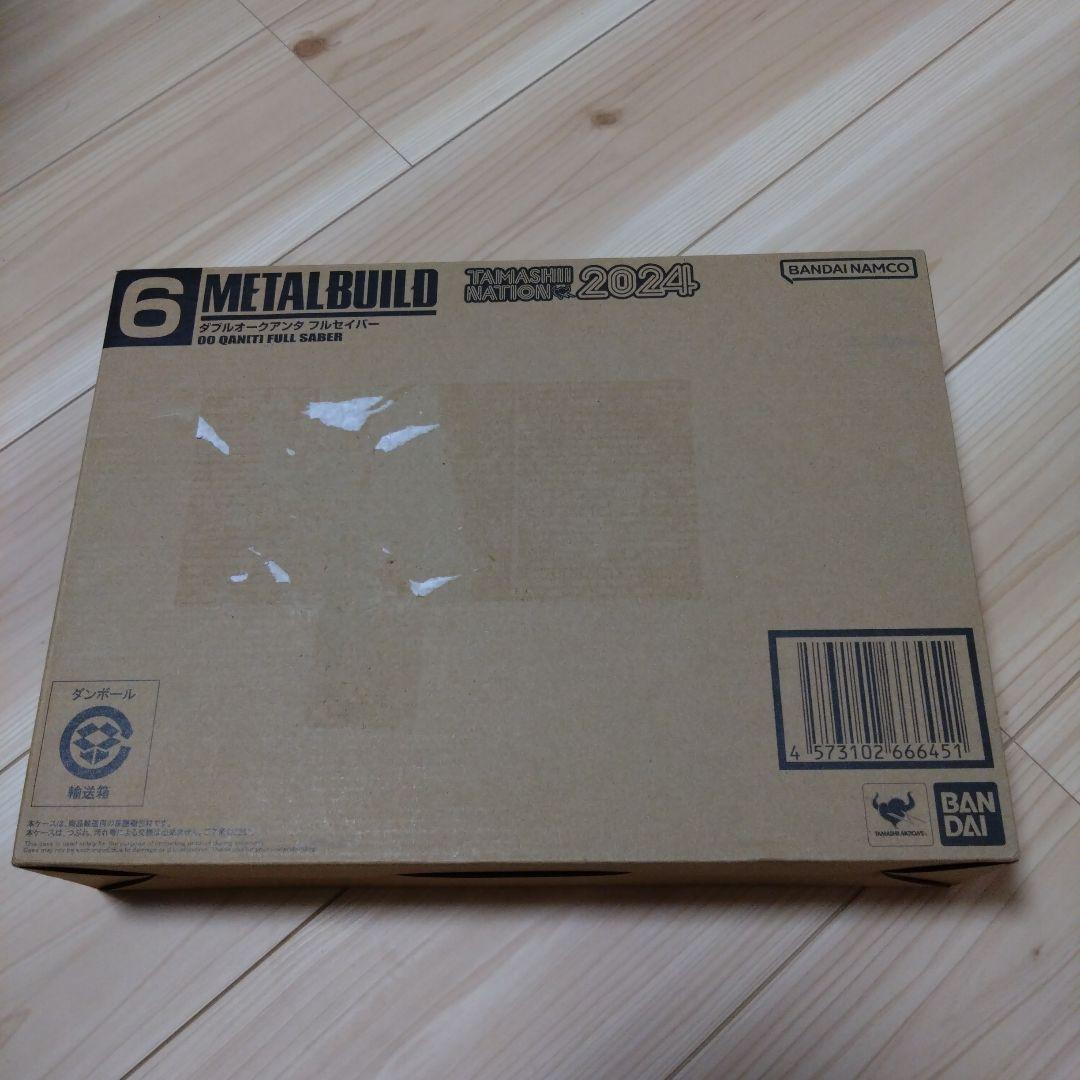 【未開封】メタルビルド LBUILD ダブルオークアンタ フルセイバー