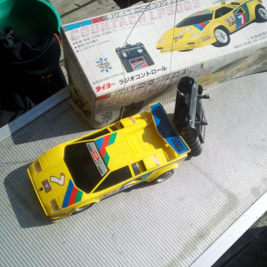 ランボルギーニ　カウンタック　ラジコン　ジャンク