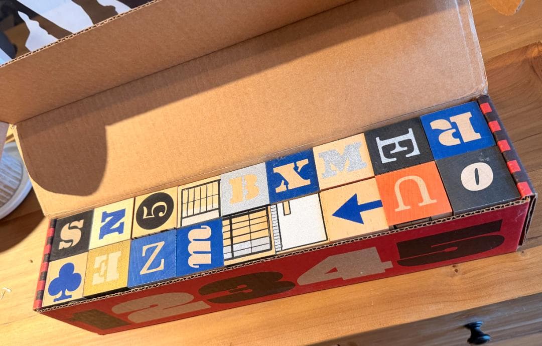 イームズ Eames House & Studio アルファベットブロック