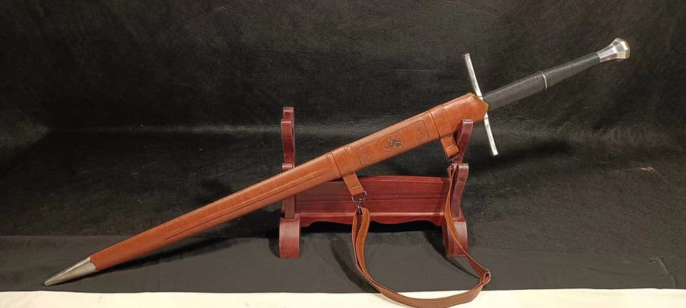 八角首西洋剣 古兵器 武具　刀装具　日本刀　模造刀 居合刀 長尺 高級 鑑賞用