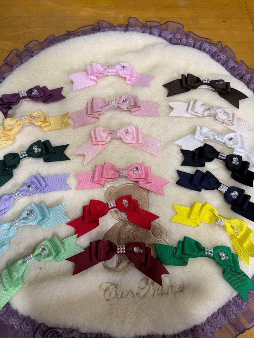 きゃんナナ　姫リボン（旧型）19色セット