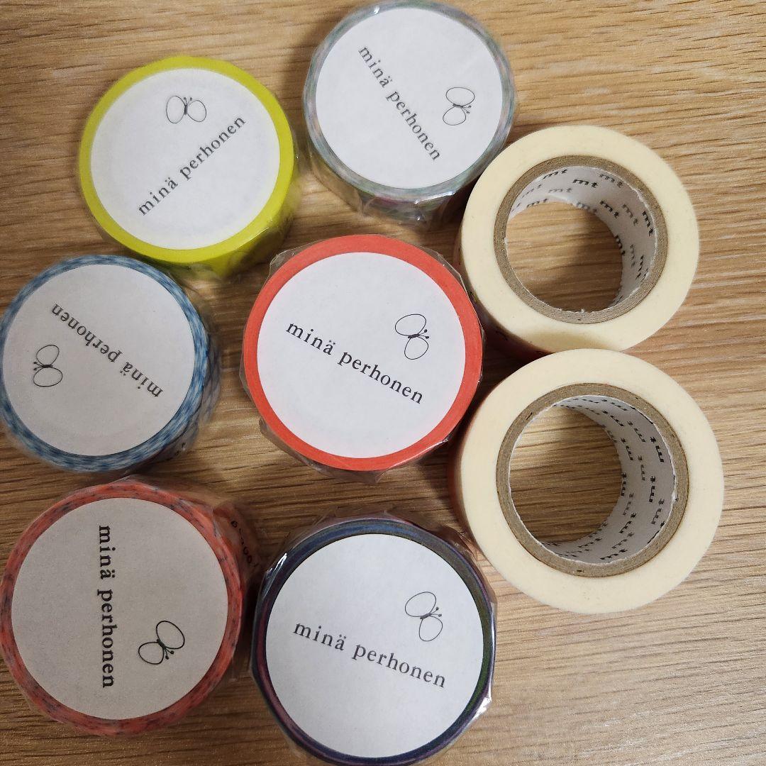 希少miina perhonen & mt マスキングテープ　タンバリンミックス