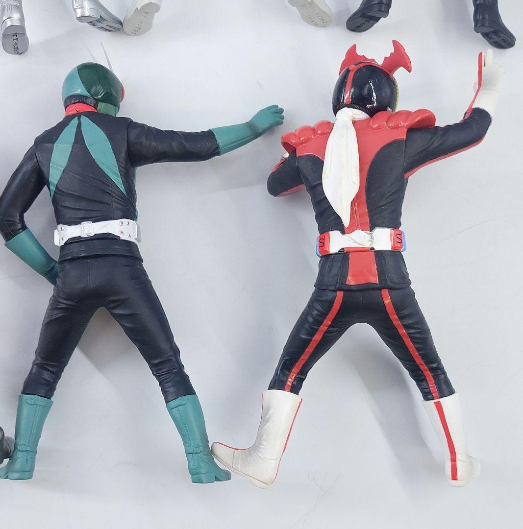 バンダイ ソフビ魂 14点セット 約17cm ソフビ フィギュア 現状品