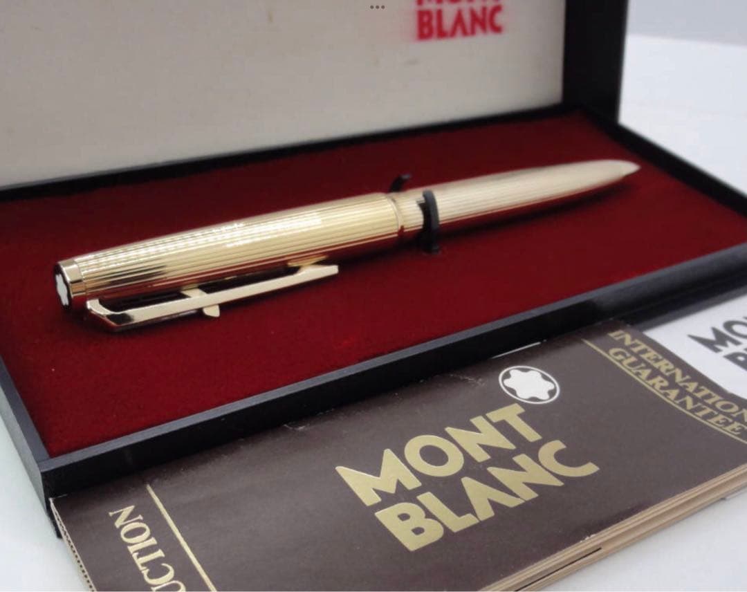⭐️金運上昇!黄金の総金張りの逸品！⭐️ハンマートリガーNo1846⭐️モンブラン社製