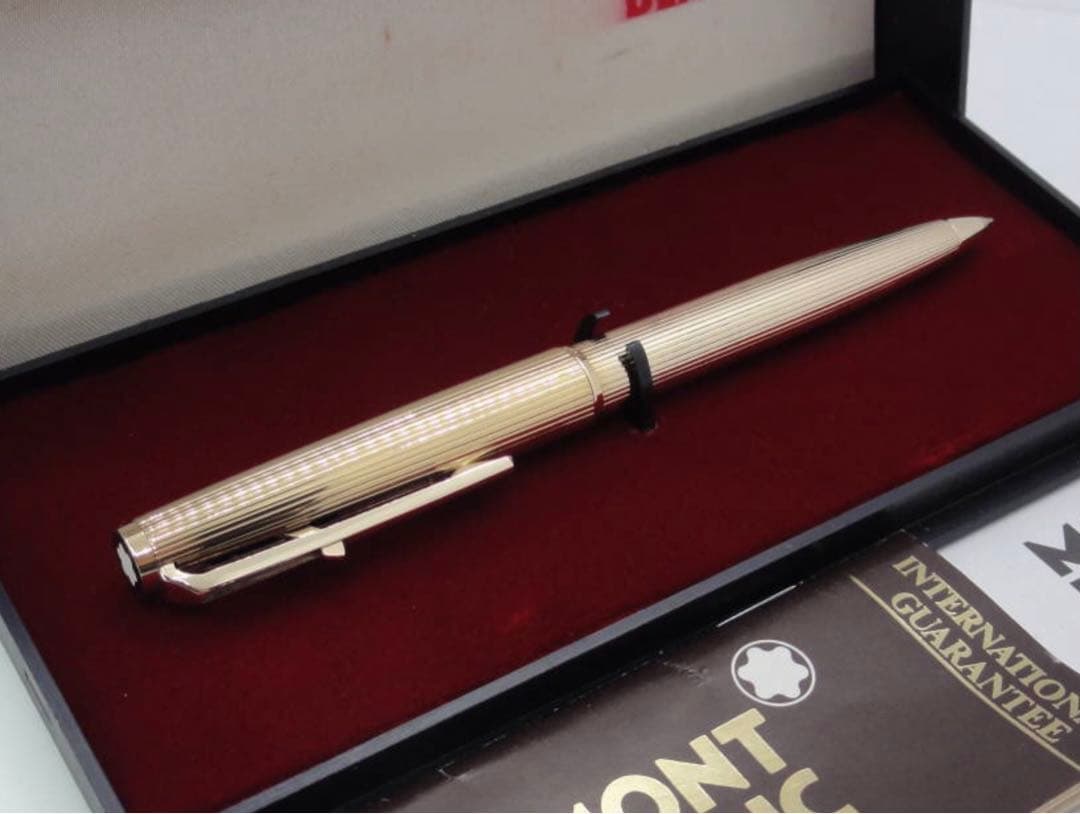 ⭐️金運上昇!黄金の総金張りの逸品！⭐️ハンマートリガーNo1846⭐️モンブラン社製