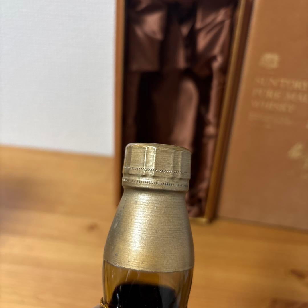 サントリーピュアモルトウイスキー　山崎　特級　760ml 初期ラベル　冊、箱付❷
