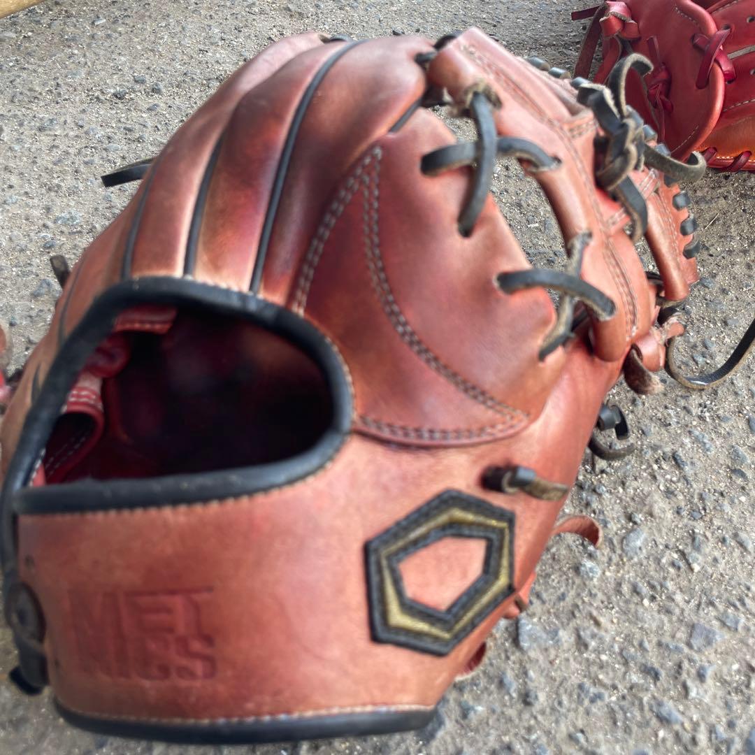 メトリクス硬式グローブ ブラウン