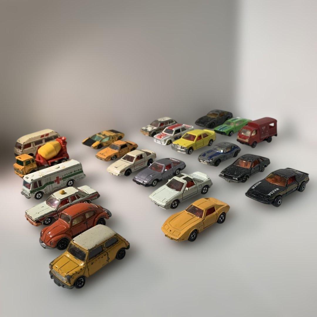 旧車他　　トミカ　 ミニカー 約21台セット