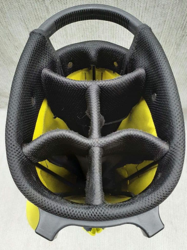 PEARLY GATES 蛍光イエロー スタンド式 キャディバック