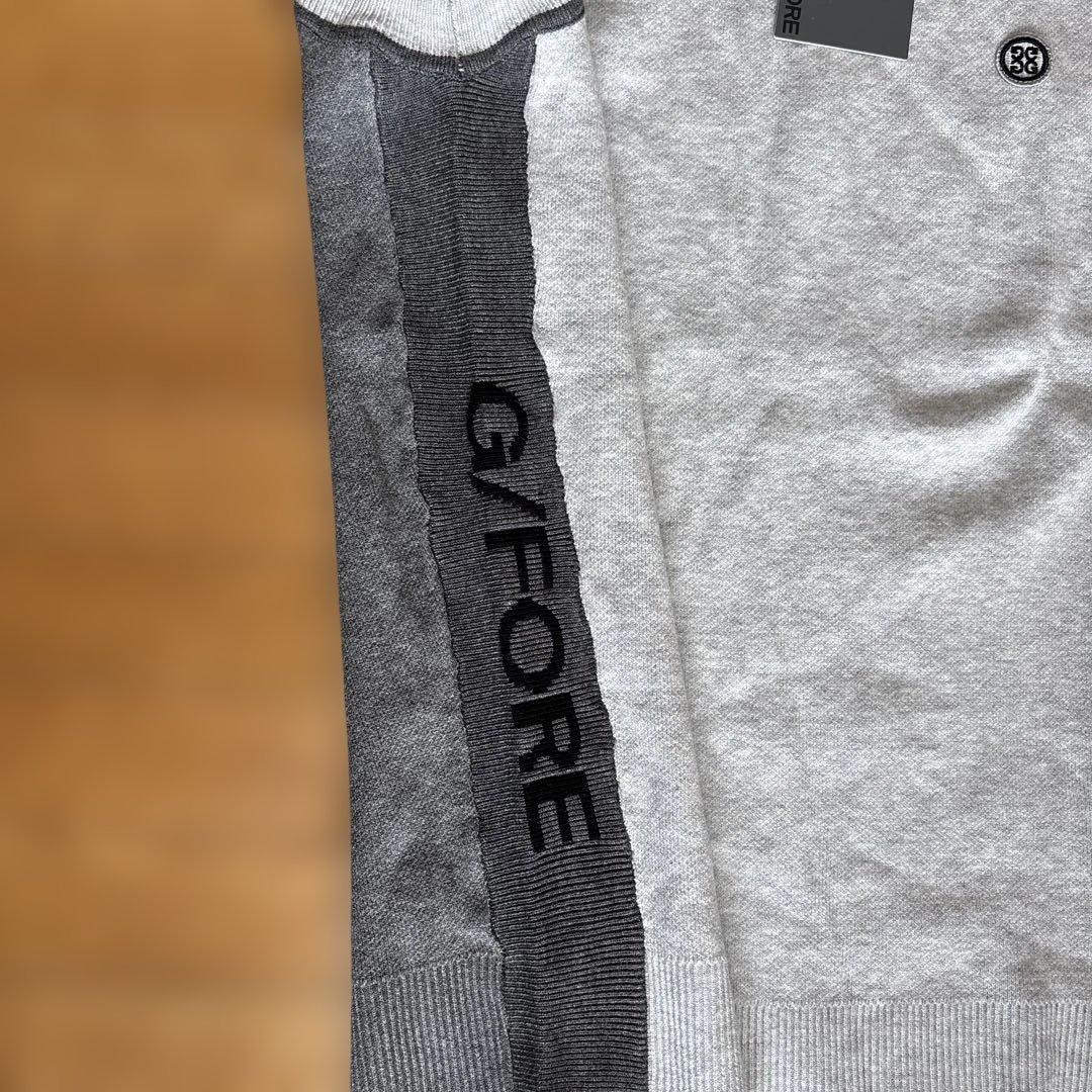 ☆新品☆ G/FORE ジーフォア セーターベストニットグレーM