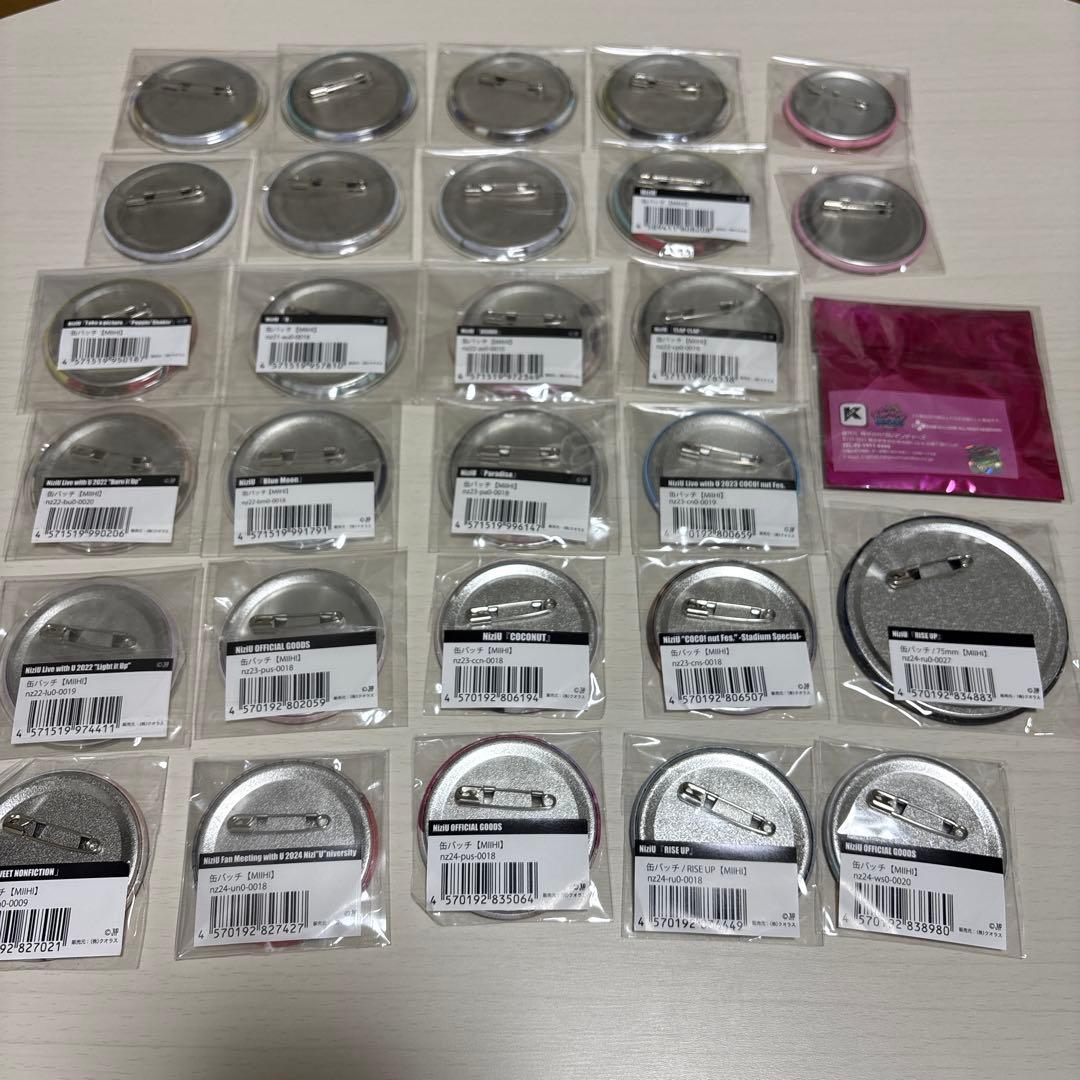 NiziU ミイヒ 缶バッジ セット