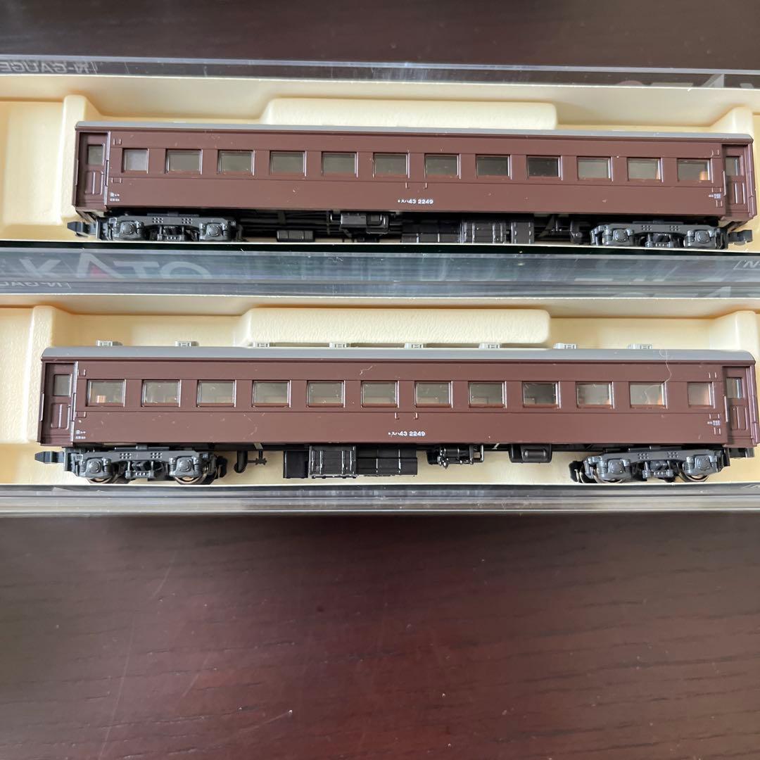 KATO Nゲージ スハ43 10両プラス スハフ42 2両セット