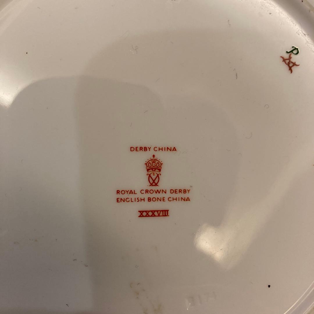  CROWN DERBY 英国　お皿