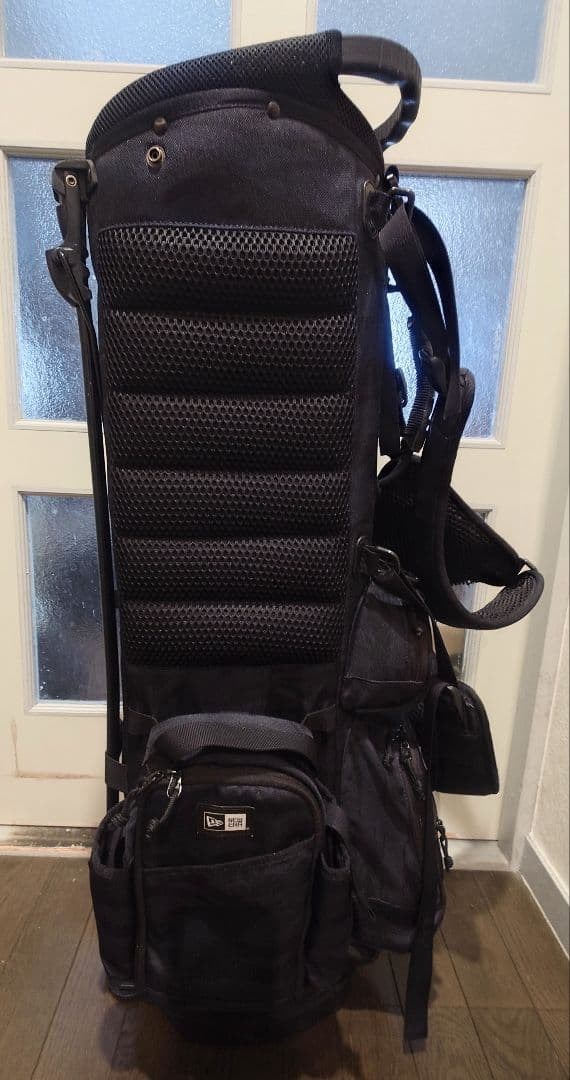 NEWERA キャディーバッグ スタンドタイプ タイガースカモ ネイビー