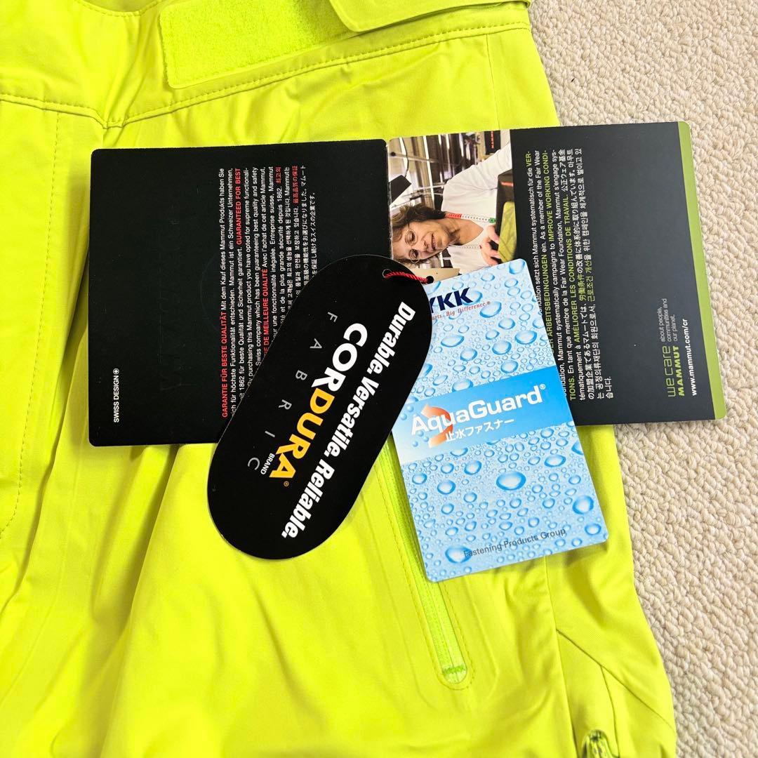 MAMMUTマムート　スノーシャワーパンツ　メンズ　Mサイズ 新品！