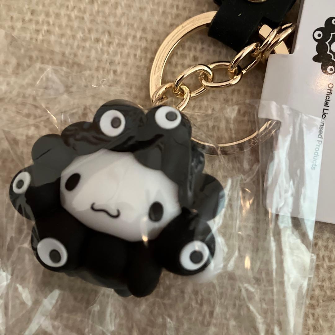 大阪万博　サンリオ黒ミャクミャクなりきりキーホルダー　５種類セット