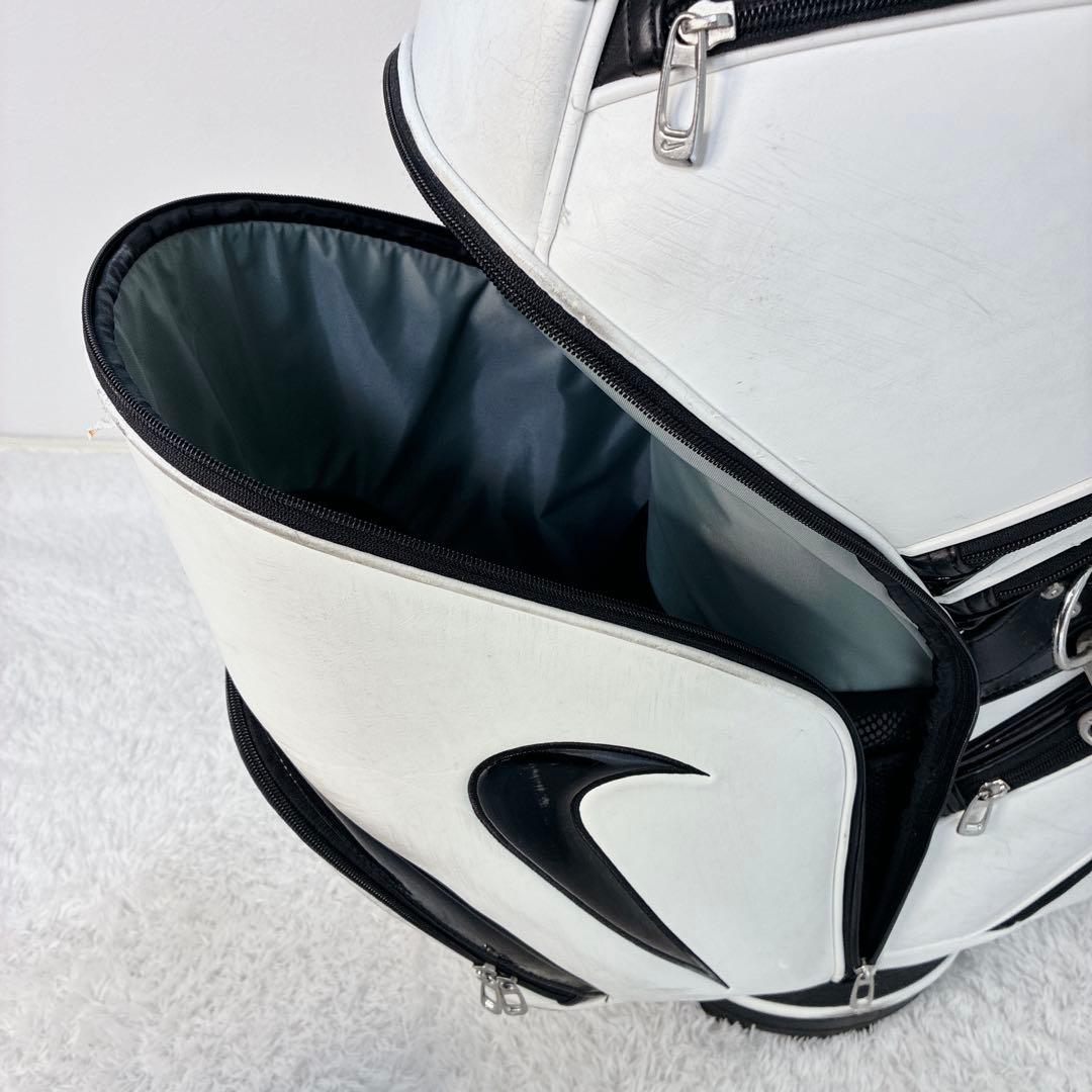 完売品希少　ナイキ　ゴルフ　ホワイト　ド迫力 キャディバッグ NIKE