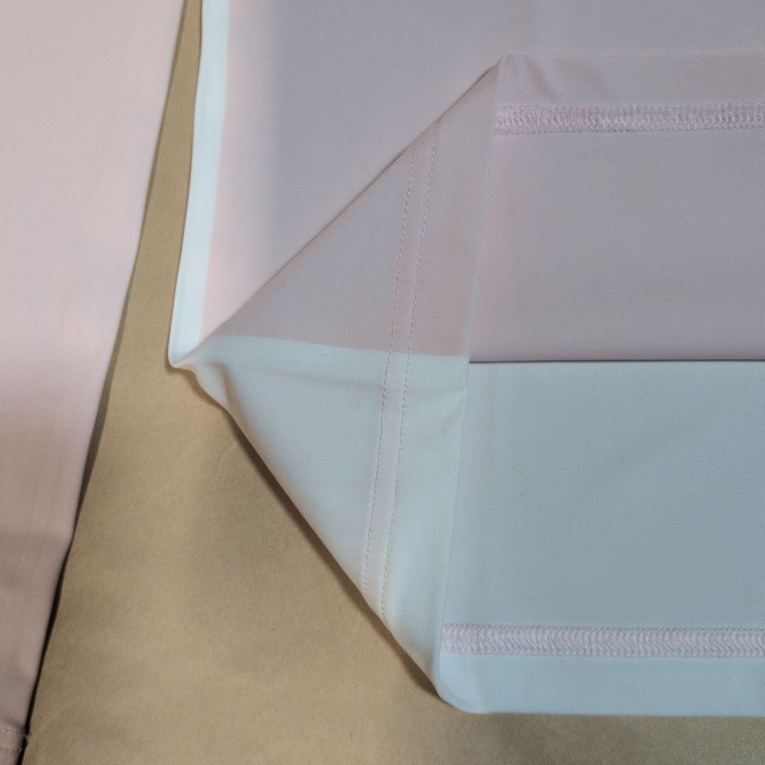 テーラーメイド:レディース:Lサイズ:長袖ポロシャツ:白/ピンク