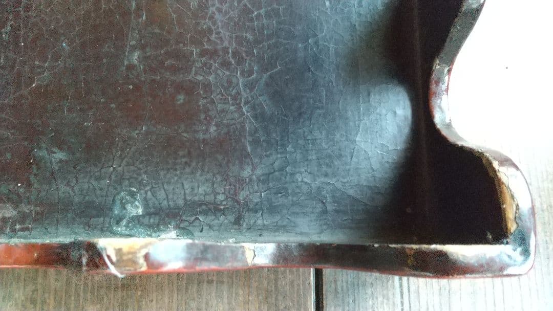 螺鈿 文箱 硯箱 \"栗鼠と葡萄 \" 時代不詳