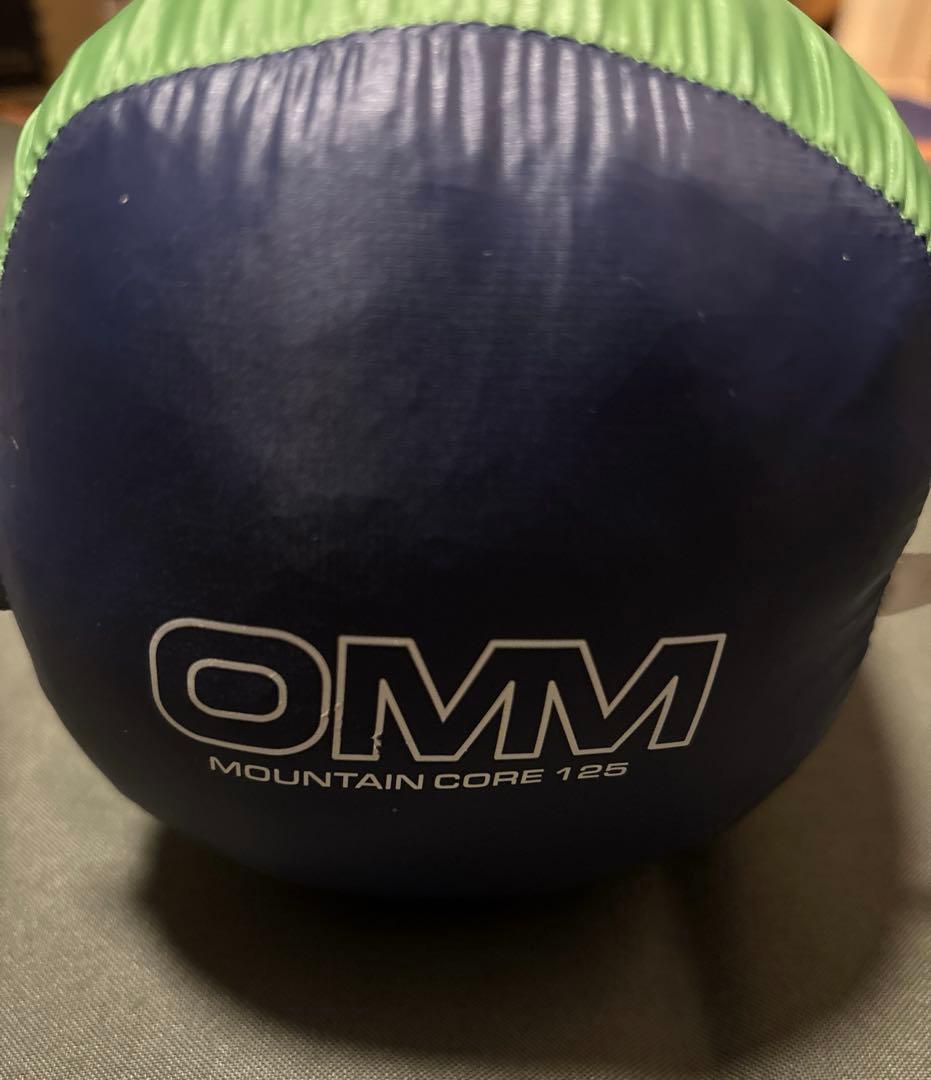 【OMM】MOUNTAIN CORE 125 シュラフ 380g