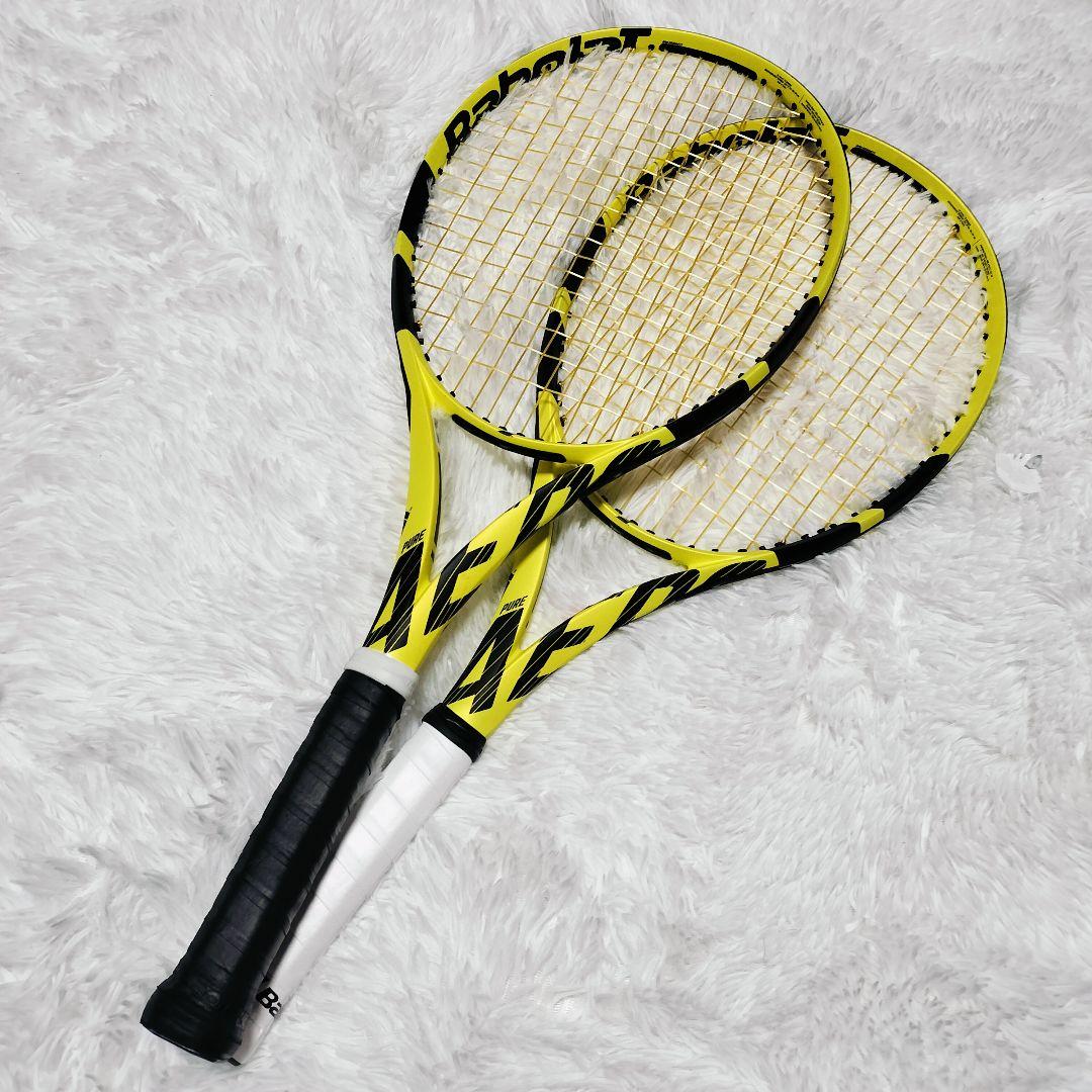 未使用級 BABOLAT PURE AERO バボラ 2本セット
