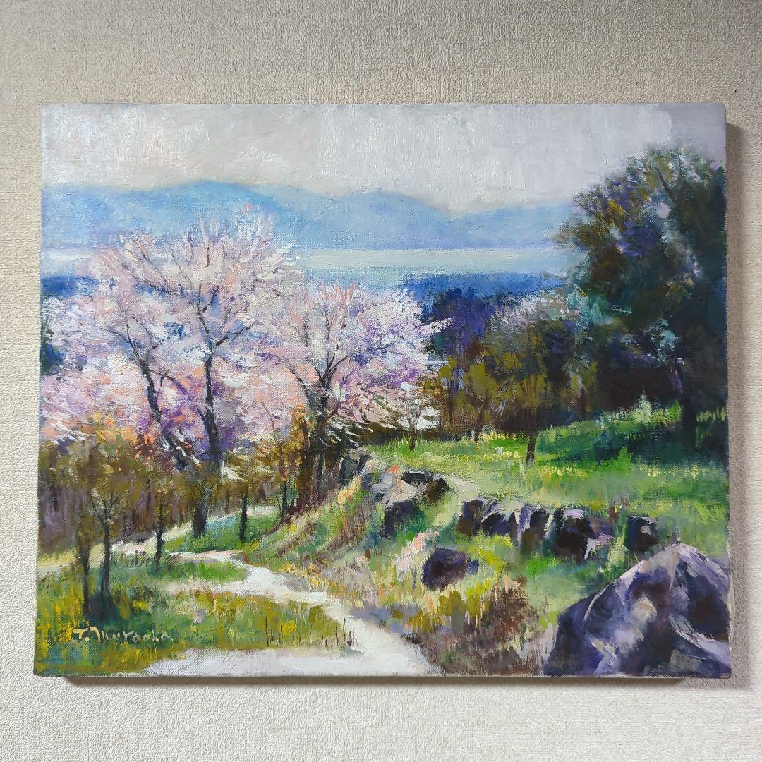 F8号油彩画（額縁なし)No.65