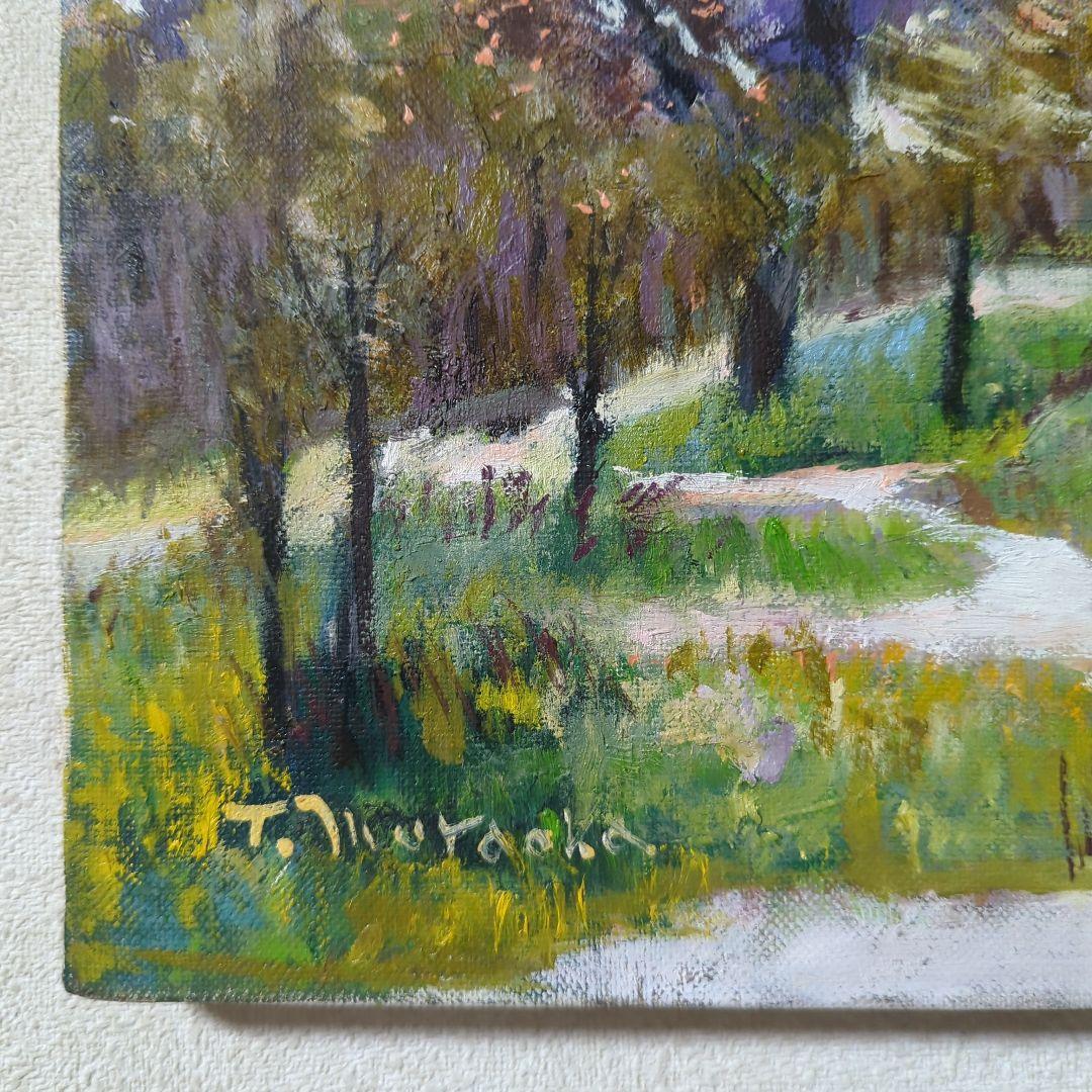 F8号油彩画（額縁なし)No.65