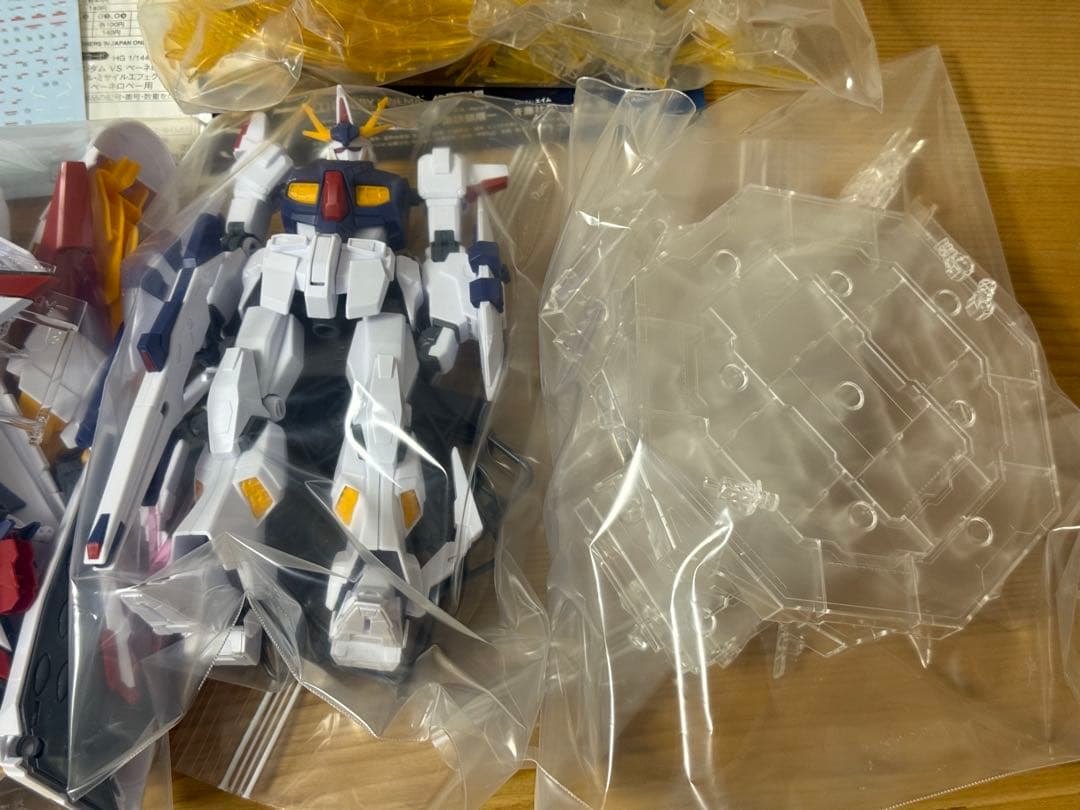 HGUC Ξガンダム　ペーネローペ　ファンネルエフェクトセット　素組