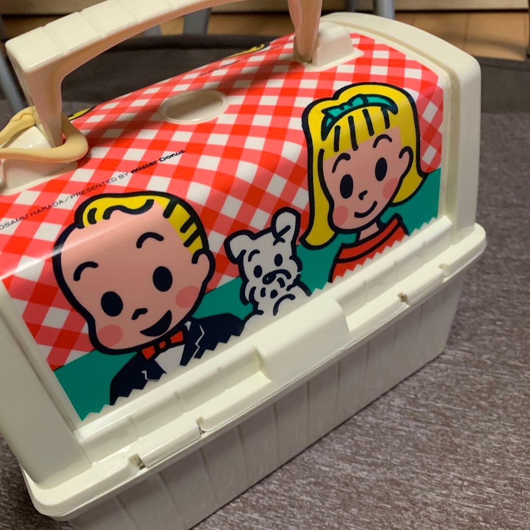 未使用　オサムグッズ ランチボックス 元気が出るBOX ミスド　昭和レトロ