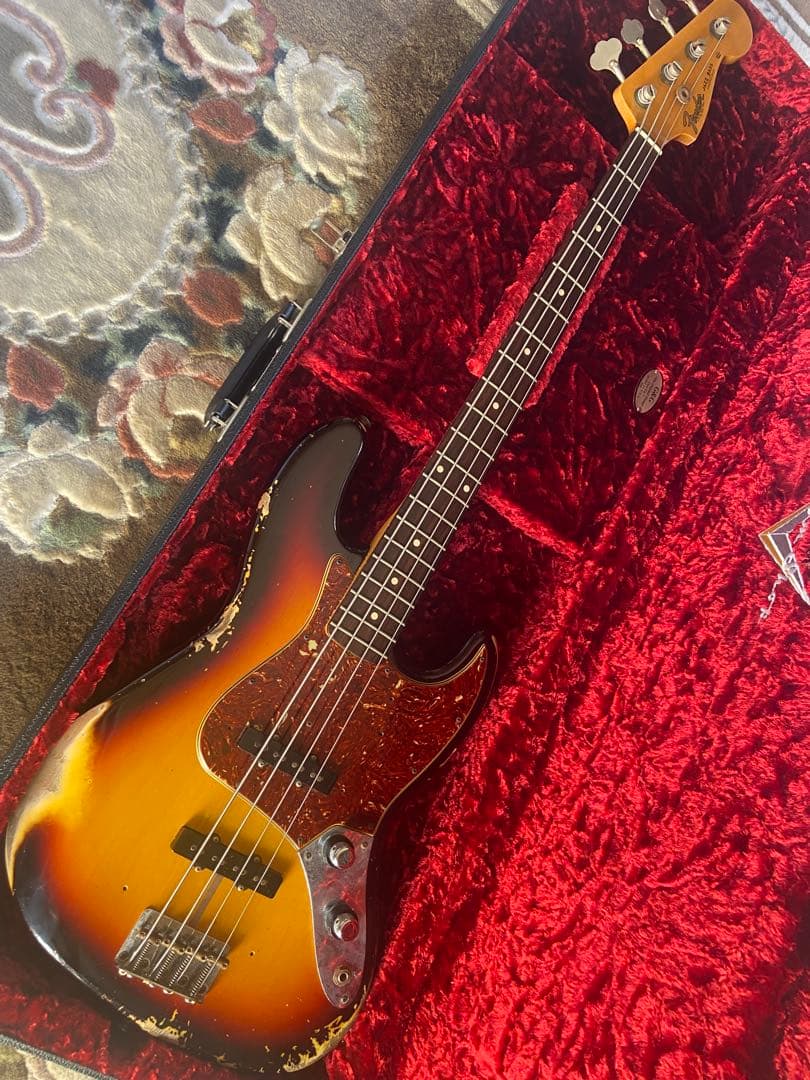 ベース fender c/s 1960 jazzbass heavy relic
