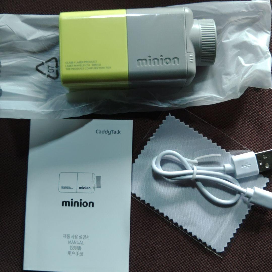 キャディートーク　minion 　ゴルフレーザー