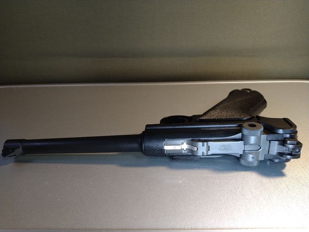 希少な美品！タナカ製　ルガーＰ０８　６インチ！　作動快調なガスブロ、ガス漏無し！