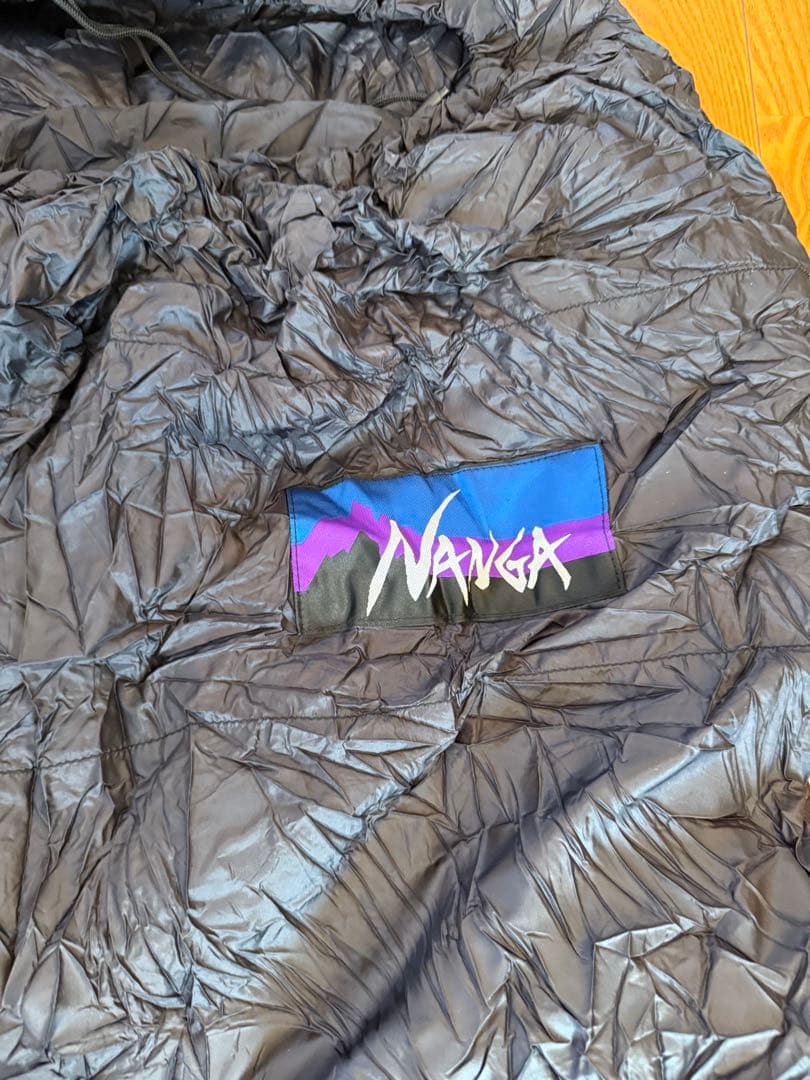 NANGA 軽量コンパクト寝袋 黒