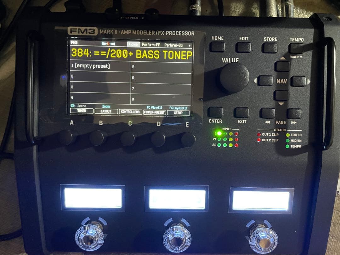 ギター FRACTAL AUDIO FM3 MARK II Turbo for BASS