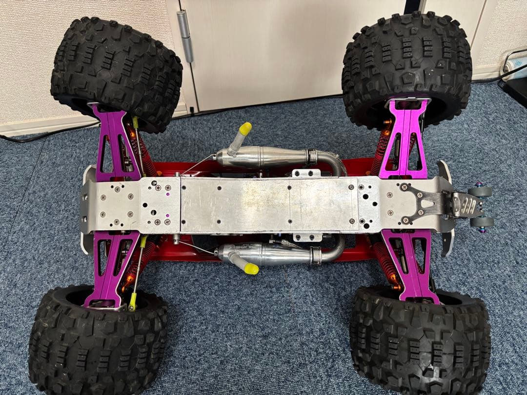 茶*＊様 hpi サベージ OS MAX 30VG ツインエンジン3スピード