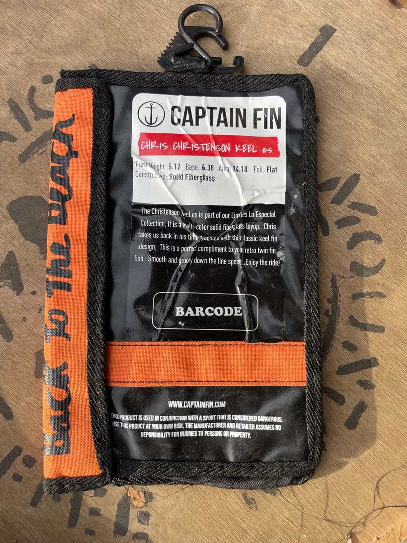 CAPTAIN FIN クリスクリステンソンキールフィン　フーチャーフィン