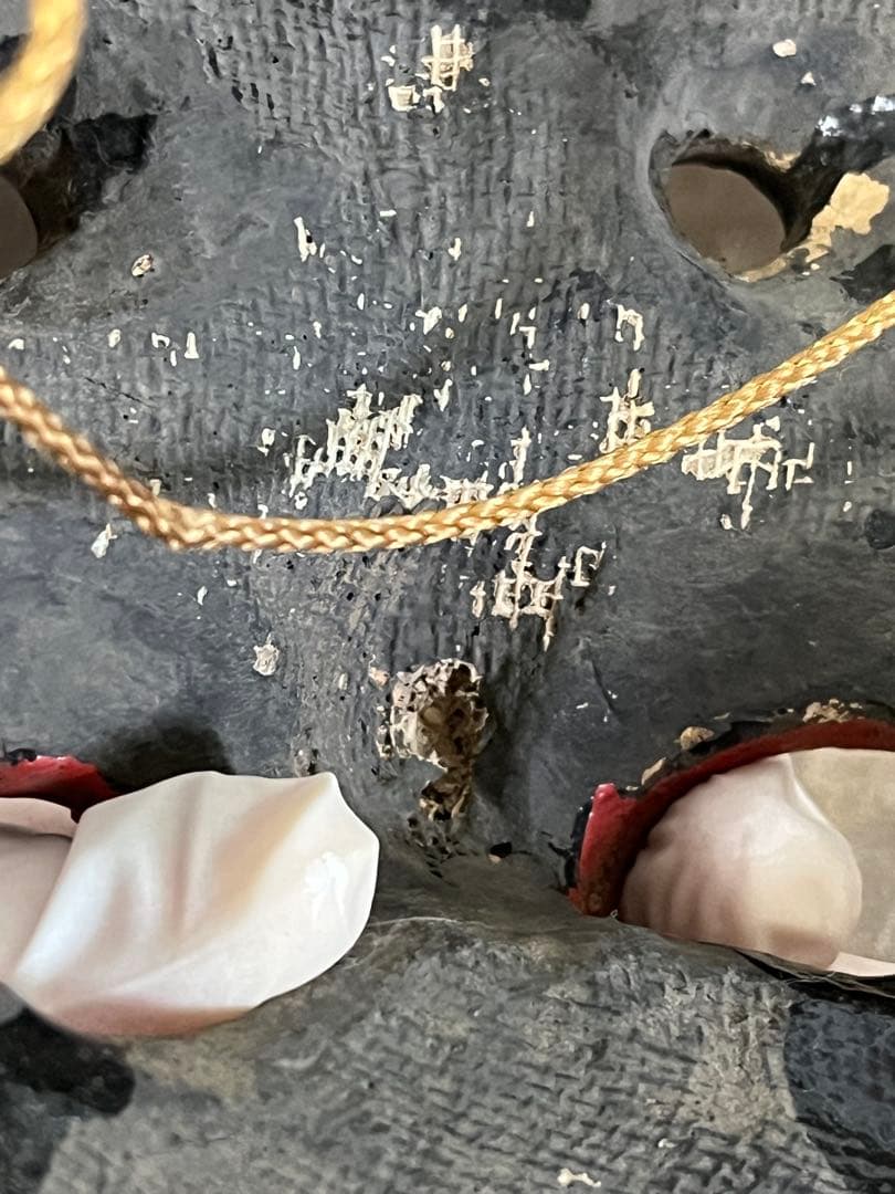 お面　能面　舞楽面　鬼面　般若　神楽面 アンティーク　レトロ　壁掛け　骨董 猿面