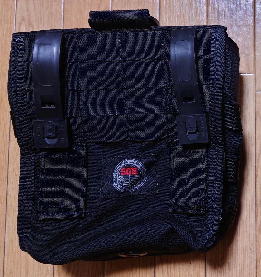 最終価格 実物 SOE Dump Pouch レッグストラップ付き