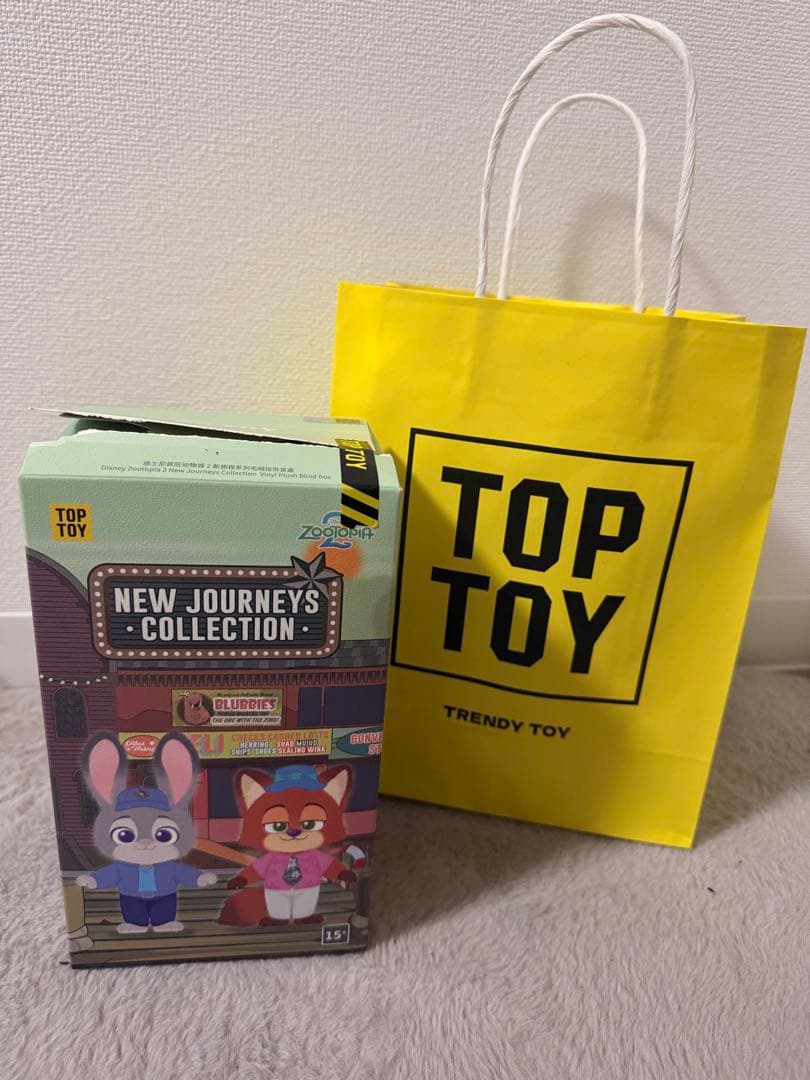 TOPTOY ズートピア2 マスコット ぬいぐるみ ニック＆ジュディ