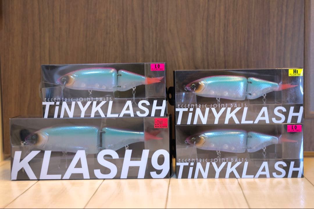【新品未開封】DRT 4点 タイニークラッシュ＋KLASH9